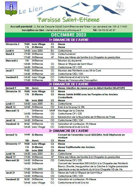 Le lien decembre 1