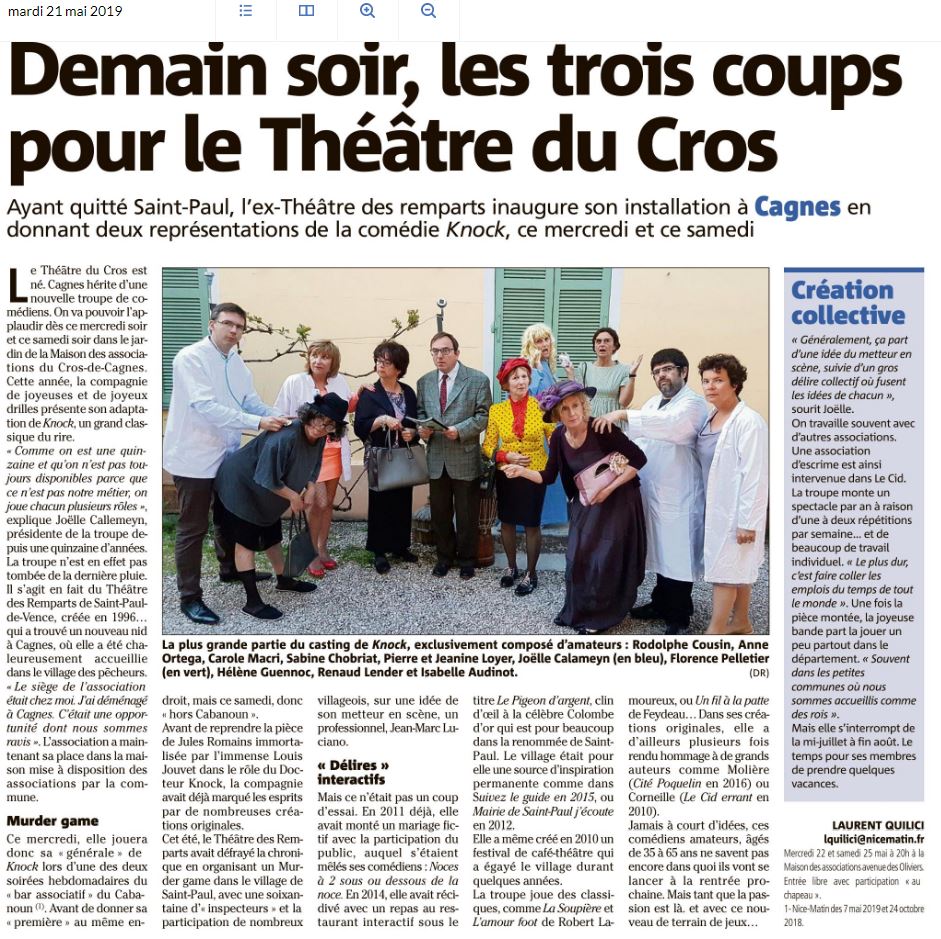 Le theatre du cros nm