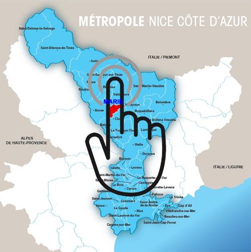 Carte metropole nca main