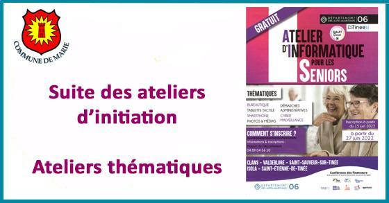 Facebook atelier thematiques