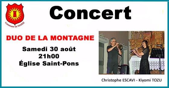 Facebook concert duo 30 aout