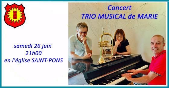 Facebook concert trio musical 