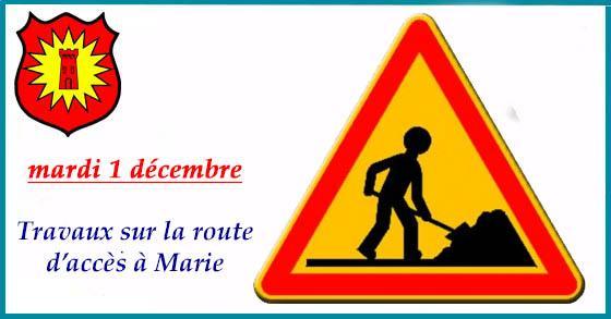 Facebook travaux marie dec 