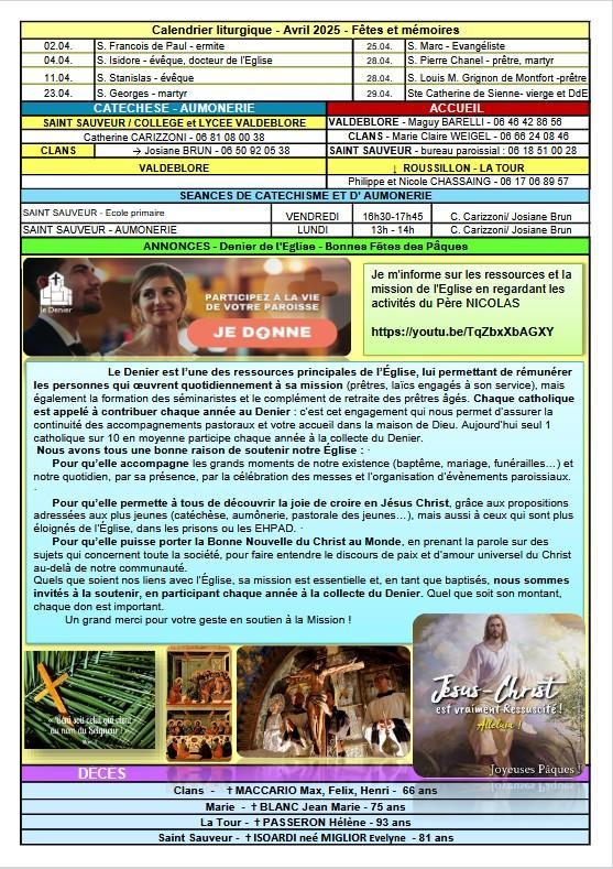 Le lien avril 6